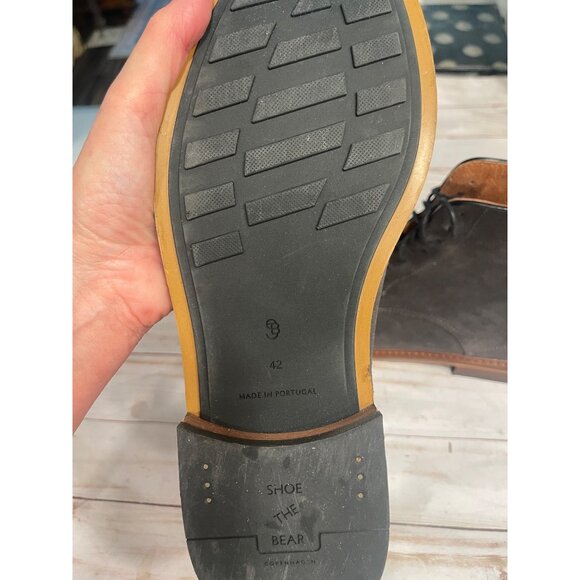 Shoe The Bear Ned Suede Grey Sz EU 42 US 9/9.5 - Picture 8 of 12